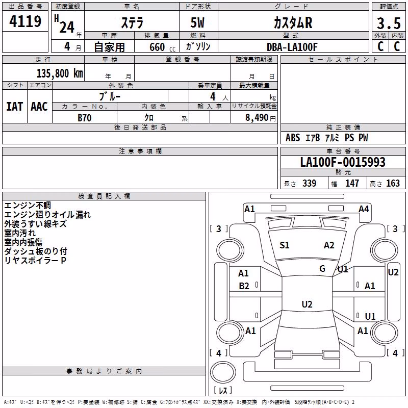SUBARU STELLA