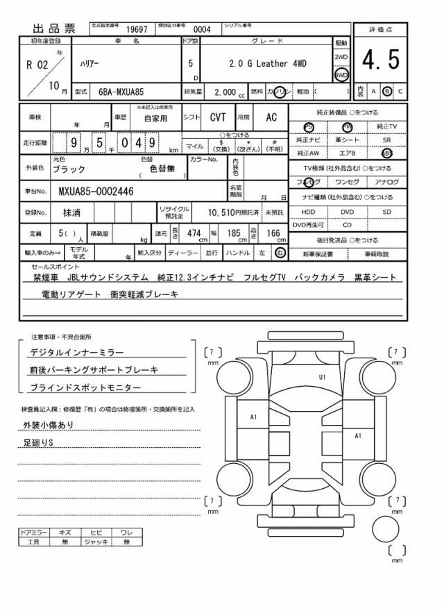 TOYOTA HARRIER