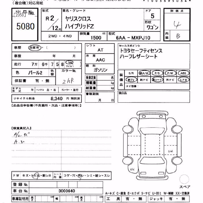 TOYOTA YARIS CROSS