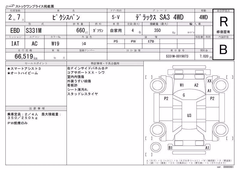 TOYOTA PIXIS VAN