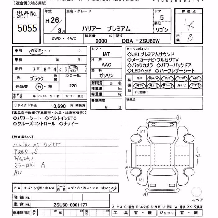 TOYOTA HARRIER