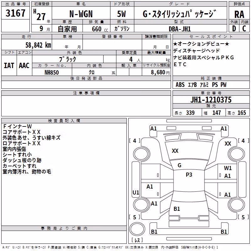 HONDA N-WGN
