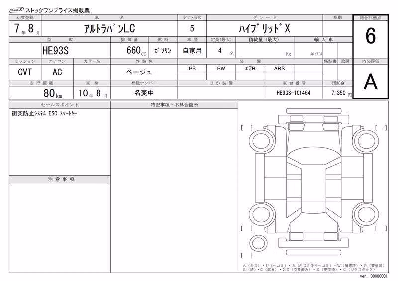 SUZUKI ALTO LAPIN