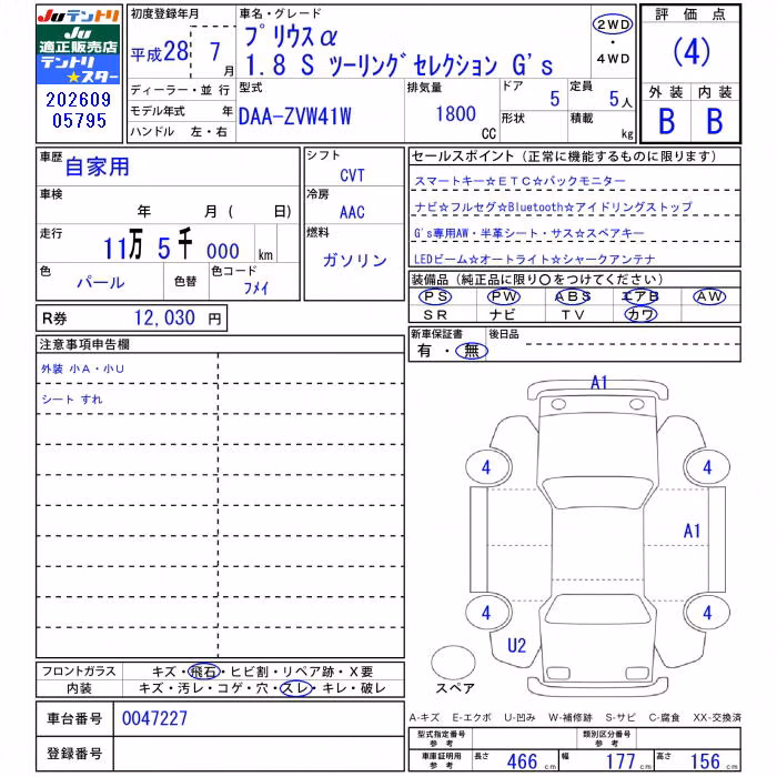 TOYOTA PRIUS ALPHA