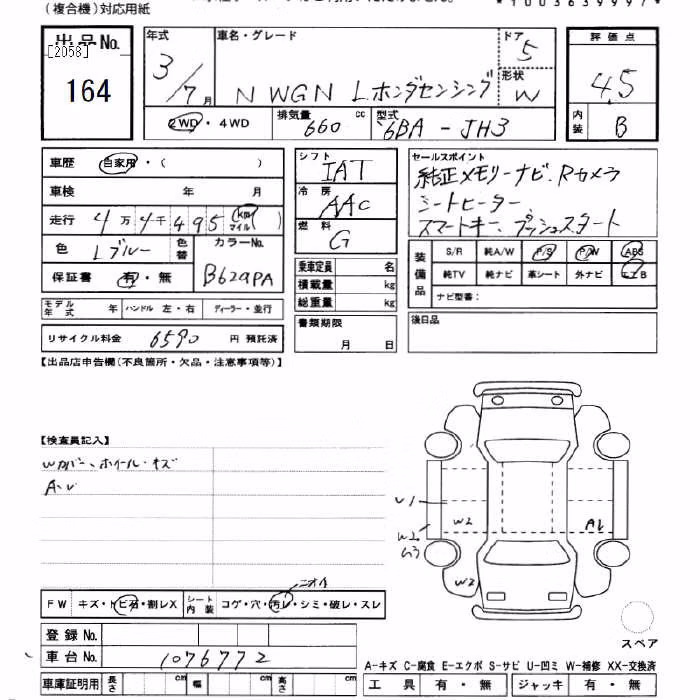 HONDA N-WGN