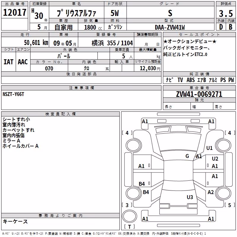 TOYOTA PRIUS ALPHA