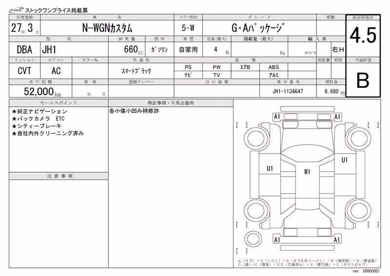 HONDA N-WGN