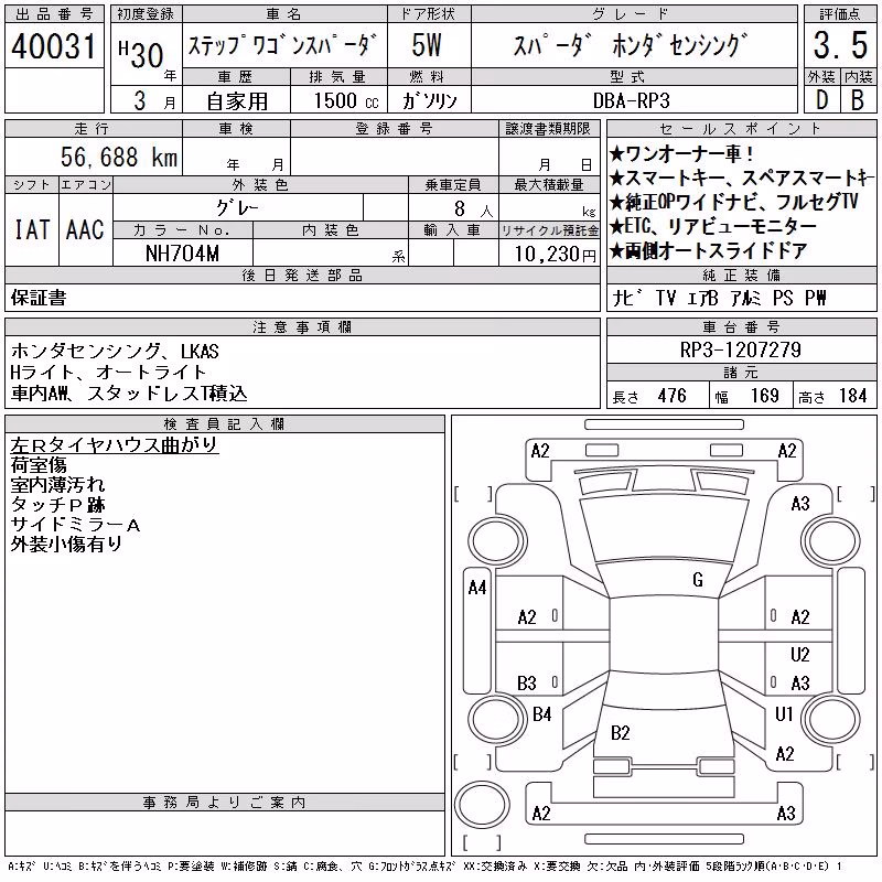 HONDA STEPWGN