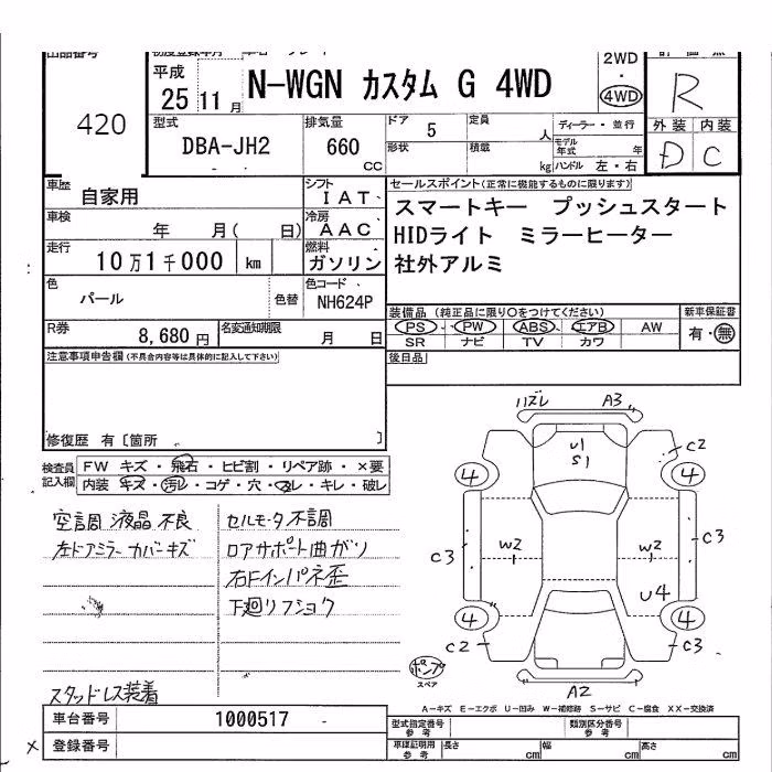 HONDA N-WGN