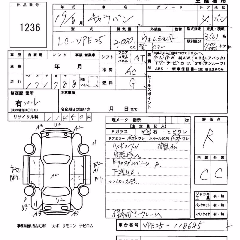 NISSAN CARAVAN