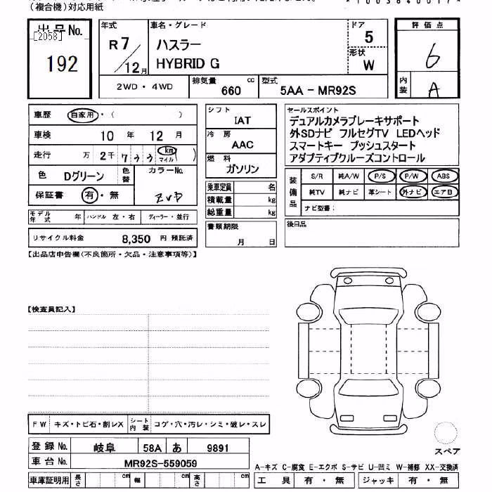 SUZUKI HUSTLER