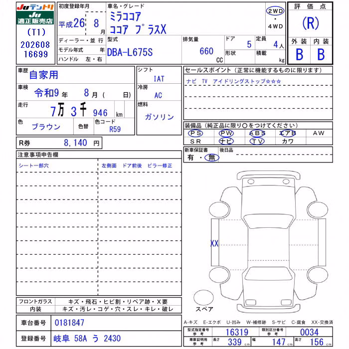 DAIHATSU MIRA COCOA