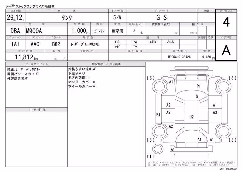 TOYOTA TANK