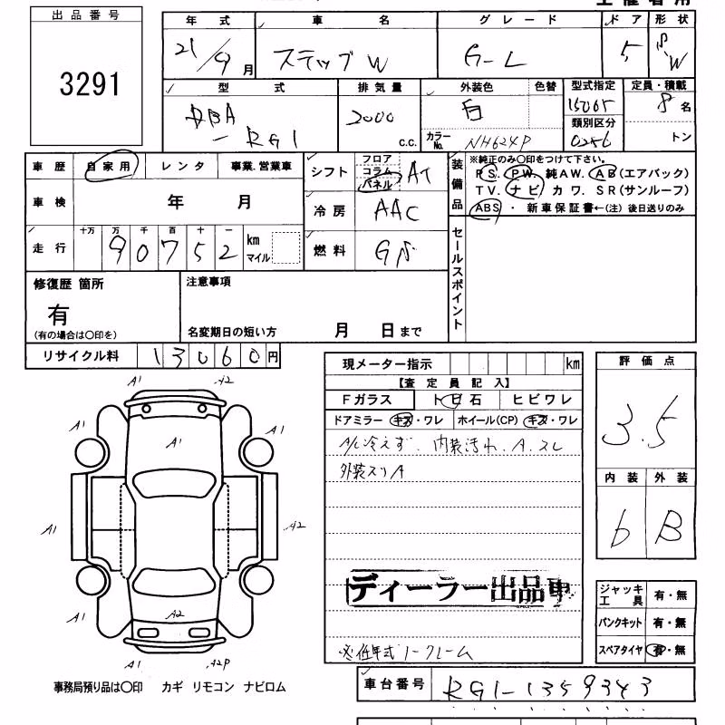 HONDA STEPWGN