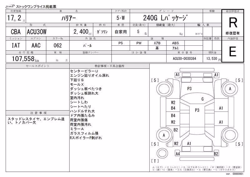 TOYOTA HARRIER