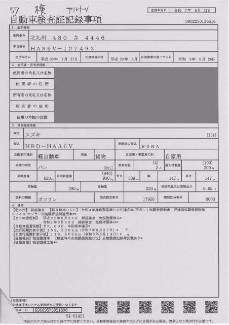 SUZUKI ALTO