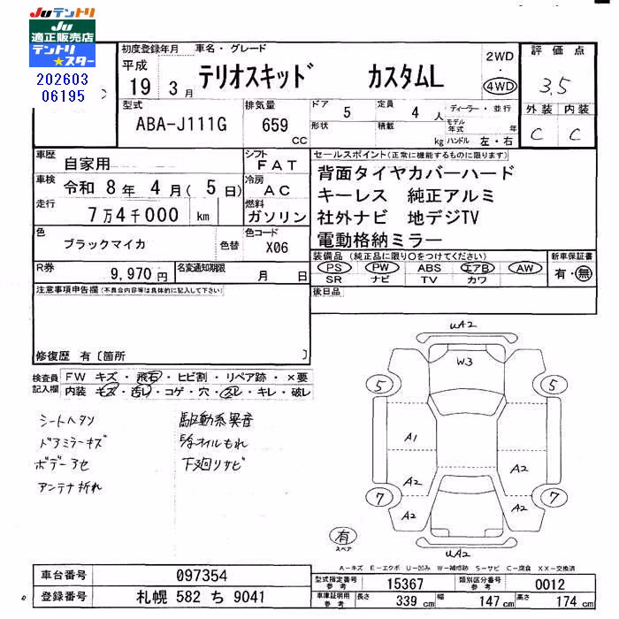 DAIHATSU TERIOS KID