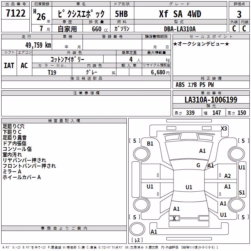 TOYOTA PIXIS EPOCH