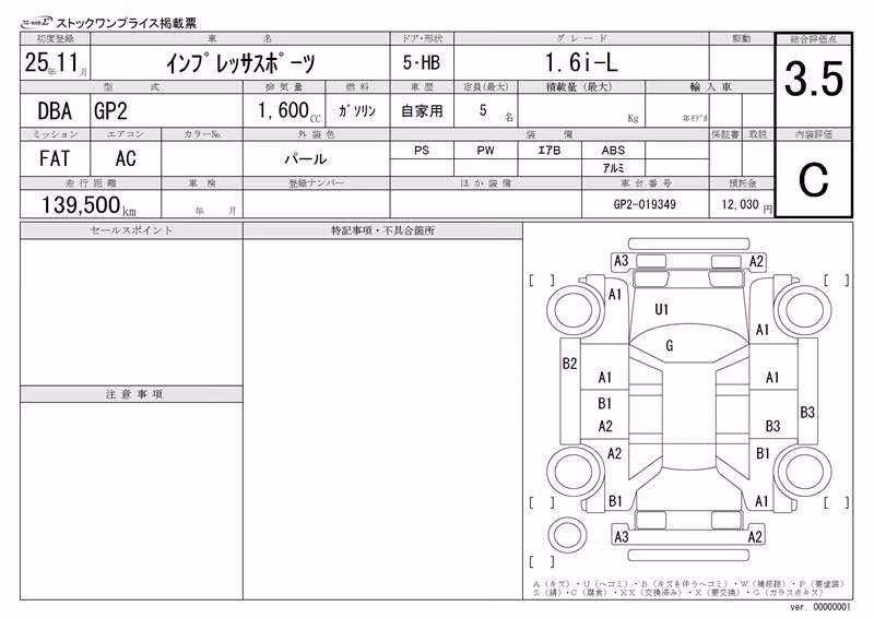 SUBARU IMPREZA