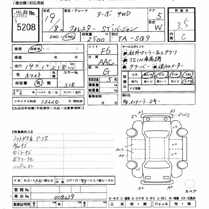 SUBARU FORESTER