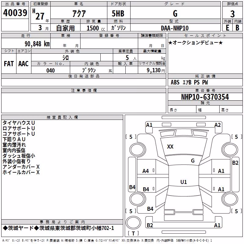 TOYOTA AQUA