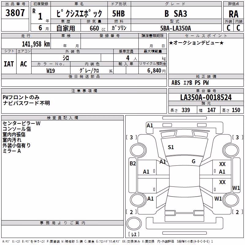 TOYOTA PIXIS EPOCH