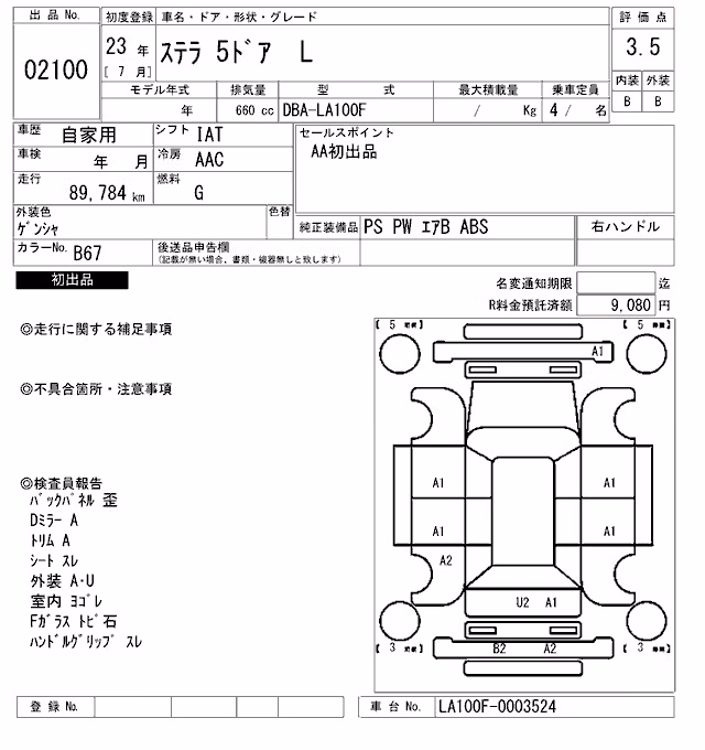 SUBARU STELLA