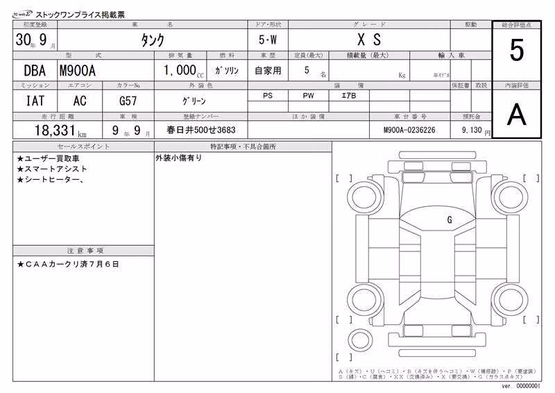 TOYOTA TANK
