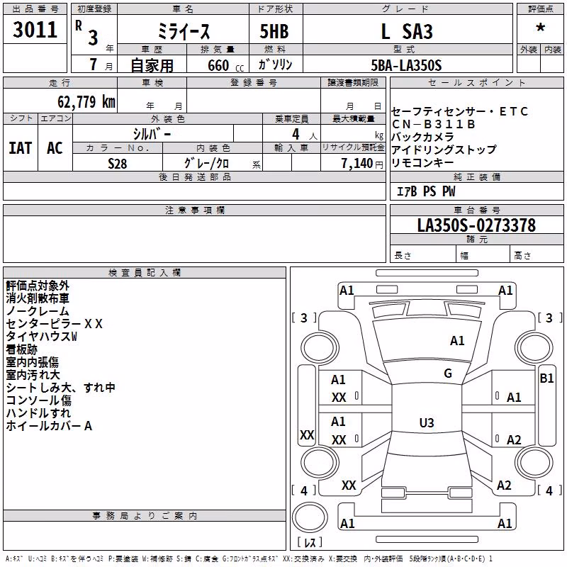 DAIHATSU MIRA E:S