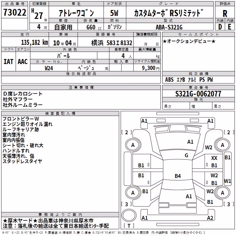 DAIHATSU ATRAI