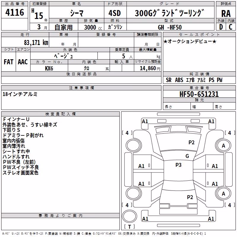 NISSAN CIMA