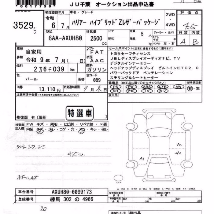 TOYOTA HARRIER