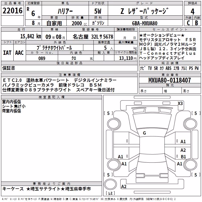 TOYOTA HARRIER