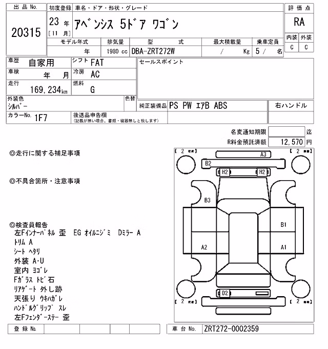 TOYOTA AVENSIS