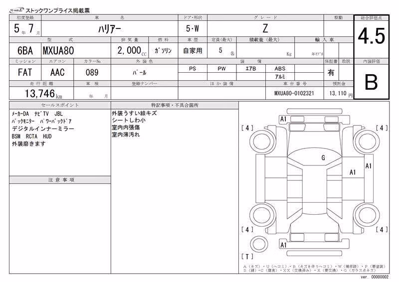 TOYOTA HARRIER