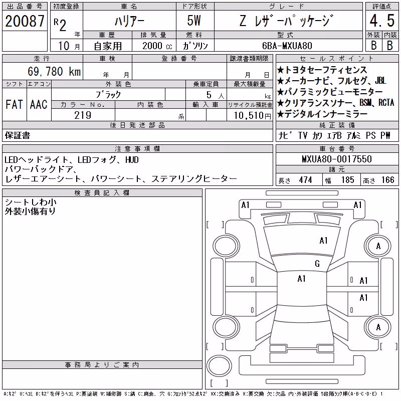 TOYOTA HARRIER