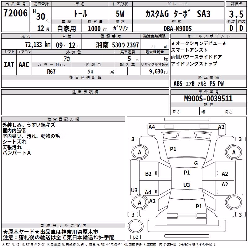 DAIHATSU THOR