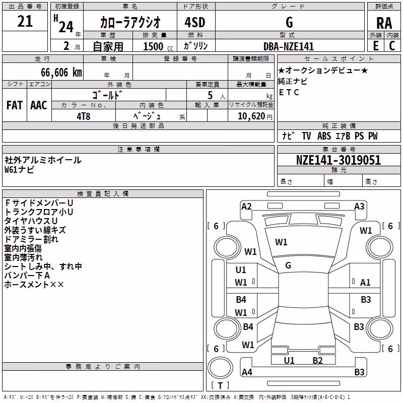 TOYOTA COROLLA AXIO