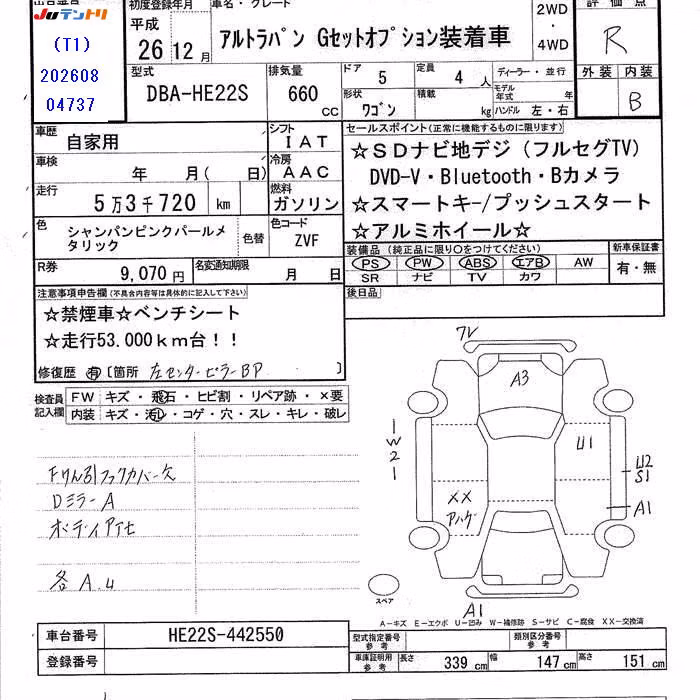 SUZUKI ALTO LAPIN