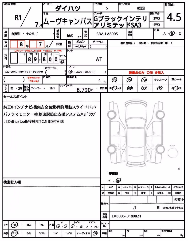 DAIHATSU MOVE CANBUS