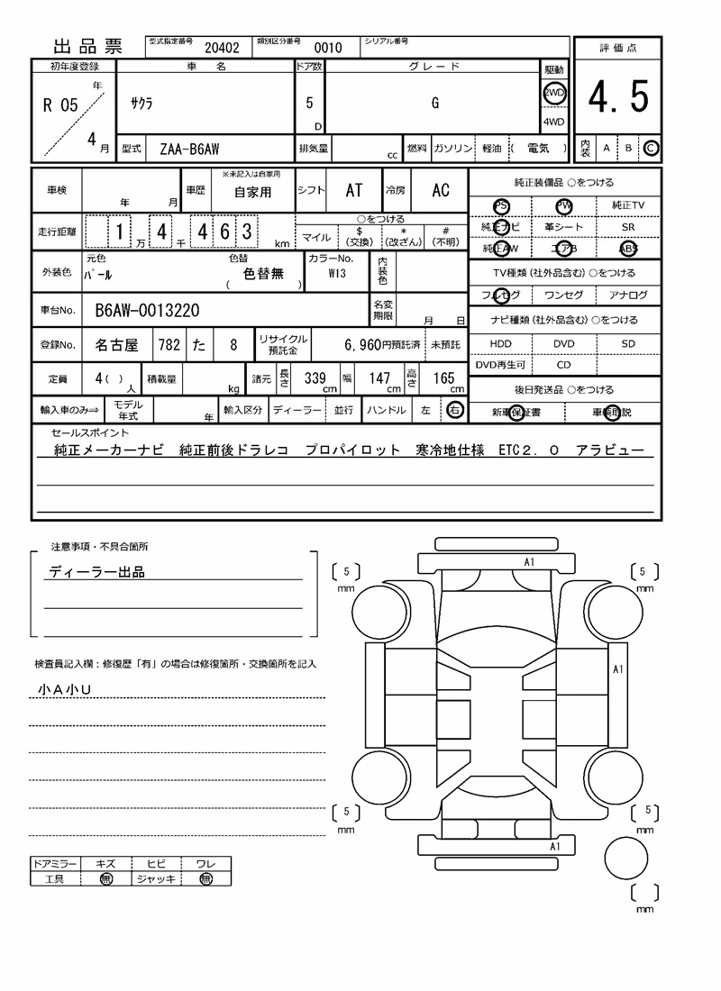 NISSAN SAKURA