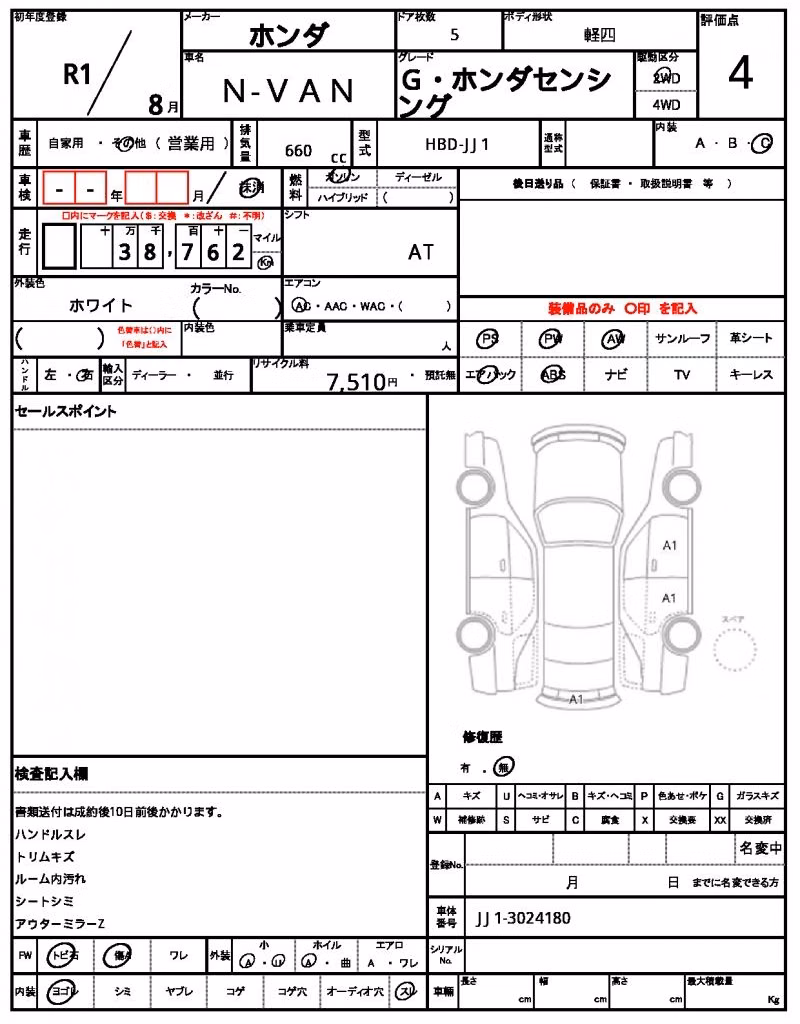 HONDA N-VAN