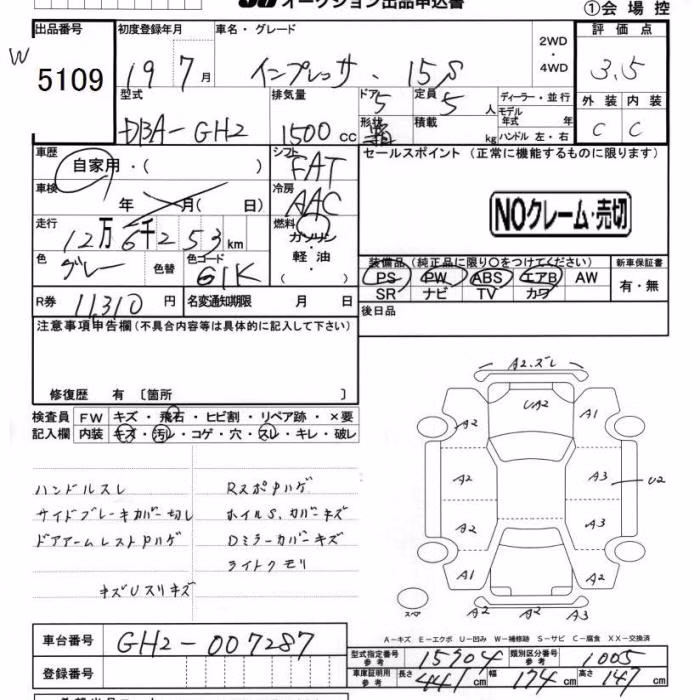 SUBARU IMPREZA