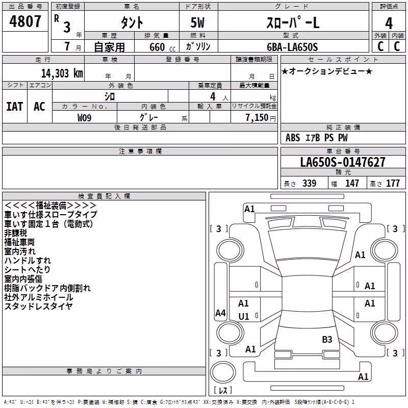 DAIHATSU TANTO