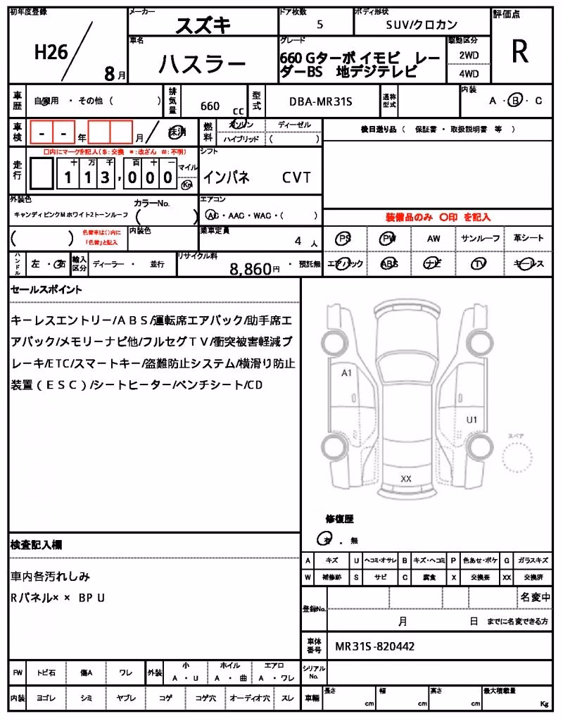 SUZUKI HUSTLER