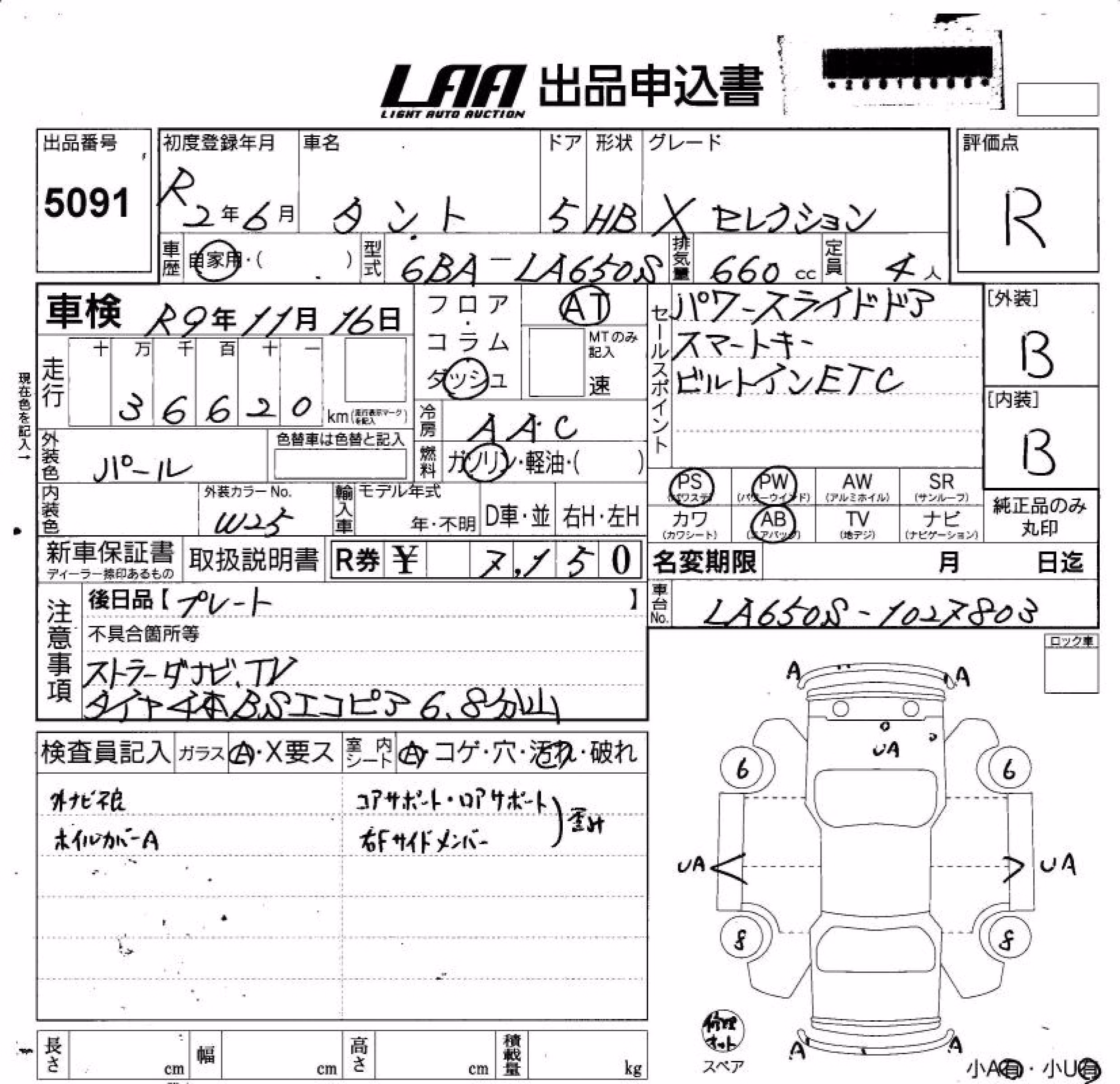 DAIHATSU TANTO