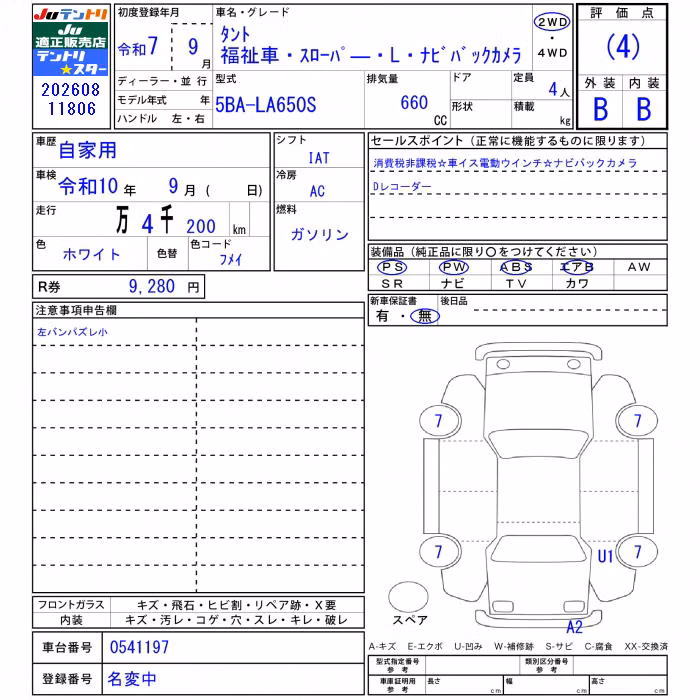 DAIHATSU TANTO