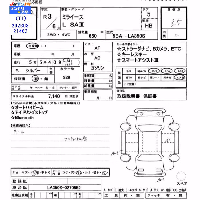 DAIHATSU MIRA E:S