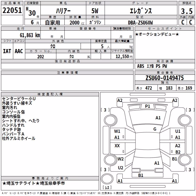 TOYOTA HARRIER