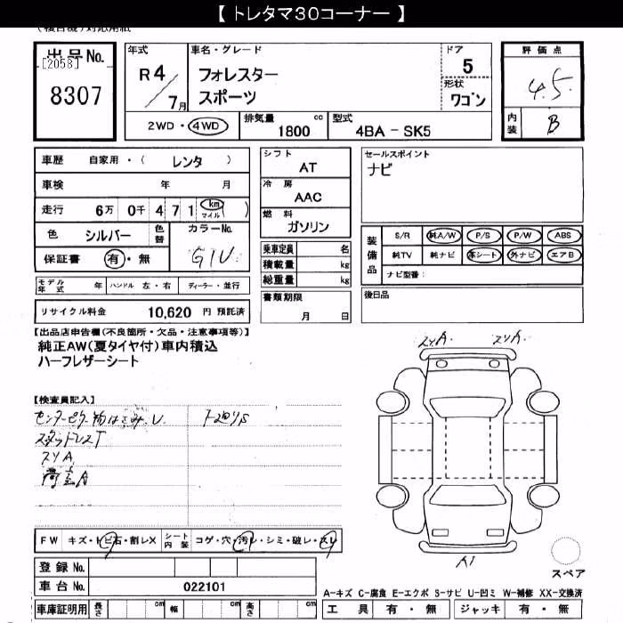 SUBARU FORESTER